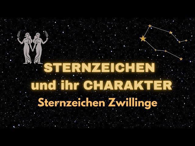 Sternzeichen Zwillinge - Charakter und Merkmale