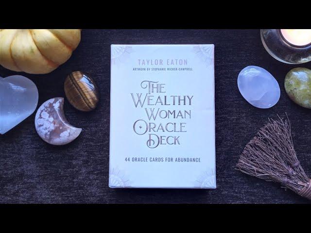 Live! THE WEALTHY WOMAN ORACLE Review and Walkthrough #oraclecards #spirituality #abundance 