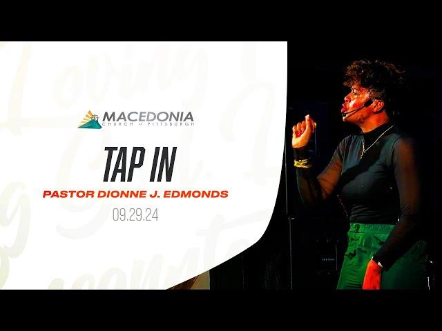 Tap In by Pastor Dionne J. Edmonds Is Now Available. #mcop #deeper #faith