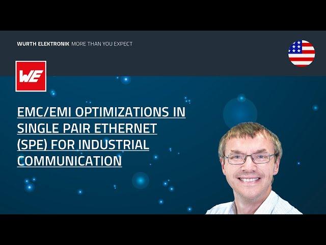 EMC/EMI optimizations in Single Pair Ethernet (SPE) for industrial communication