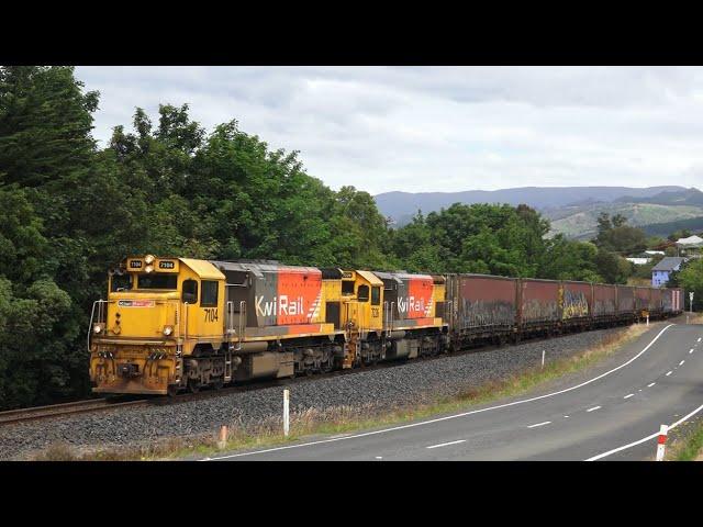 KiwiRail's Main South Line - January 2021 (HD)