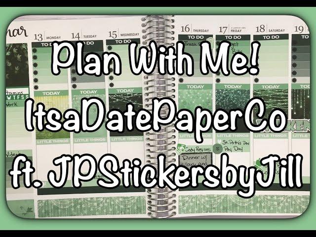 Plan With Me\\March 13-19, 2017\\ft JPStickersbyJill