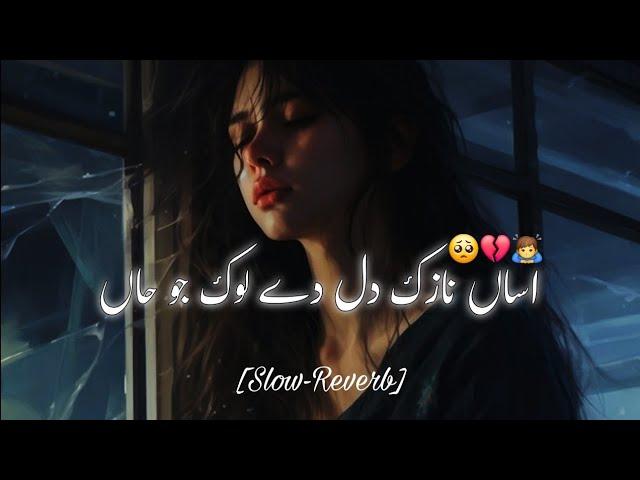 Asaan Nazuk Dil Dy Lok Jo Haan | Saraiki Song | Slow Reverb