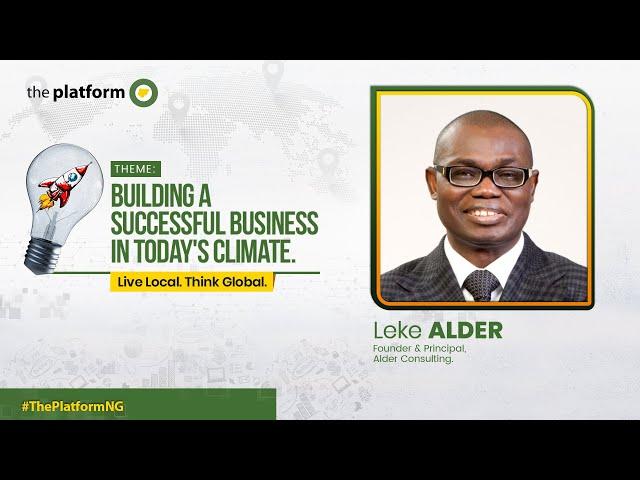 THE CONFIDENCE OF IGNORANCE - LEKE ALDER || THE PLATFORM NIGERIA || MAY 2022