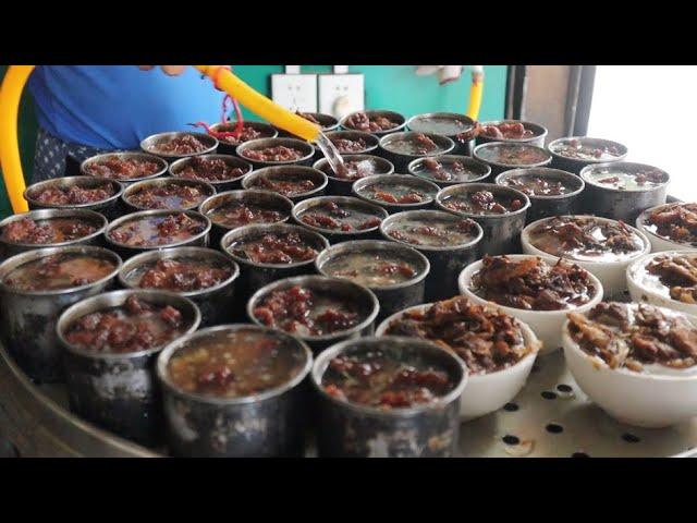 Kaifeng father and son sell four-flavor dishes, only 2 days off 365 days a year, 15 yuan a piece