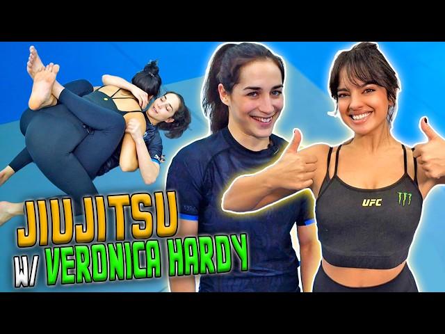 Veronica Hardy DESTROYS Nina Drama in Jiujitsu sparring LOL | UFC 309