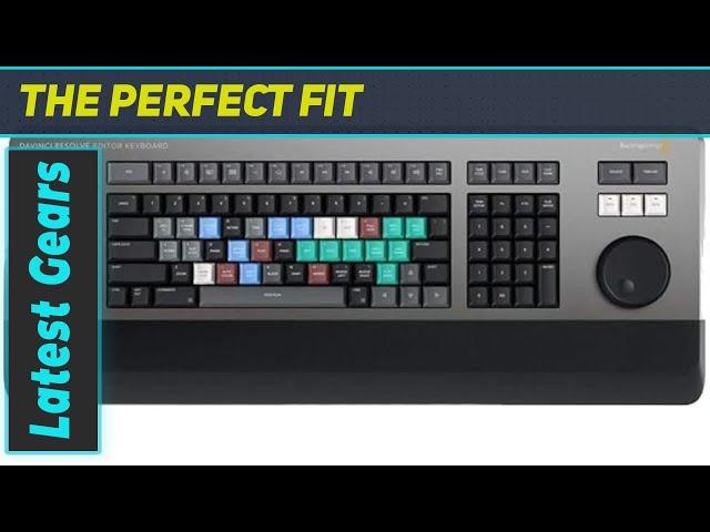 Blackmagic DaVinci Resolve Editor Keyboard: The Ultimate Editing Companion