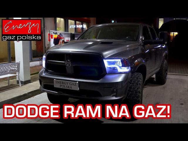 Montaż LPG NOWY DODGE RAM 5.7 HEMI V8 405KM 2014r w Energy Gaz Polska na auto gaz BRC SQ P&D