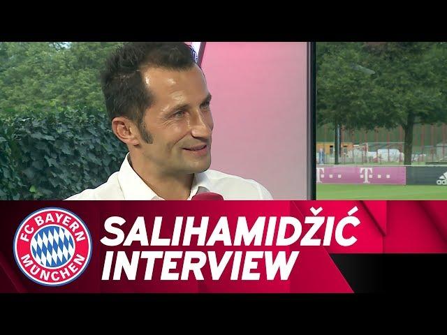 "I always give 100 %“ – our new sporting director Salihamidžić gives his first interview