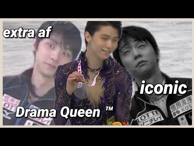 yuzuru hanyu being EXTRA and ICONIC (羽生結弦)