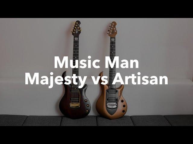 Music Man Majesty vs Majesty Artisan, tone wood comparison