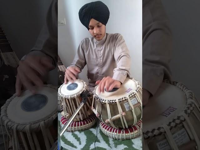 short clip of dadra variations played by Eknoor Singh