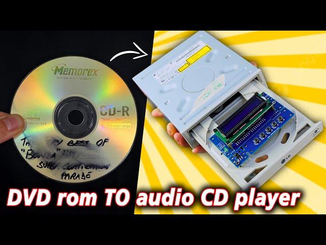 DON'T THROW AWAY AN OLD CD/DVD ROM you must first know this KIT