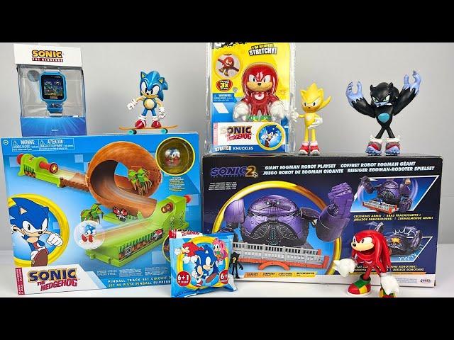 Sonic The Hedgehog Collection Unboxing Review | Sonic Looping Action | Stretchy Knuckles