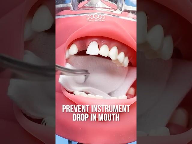 Prevent instrument drop in mouth #dentalbean
