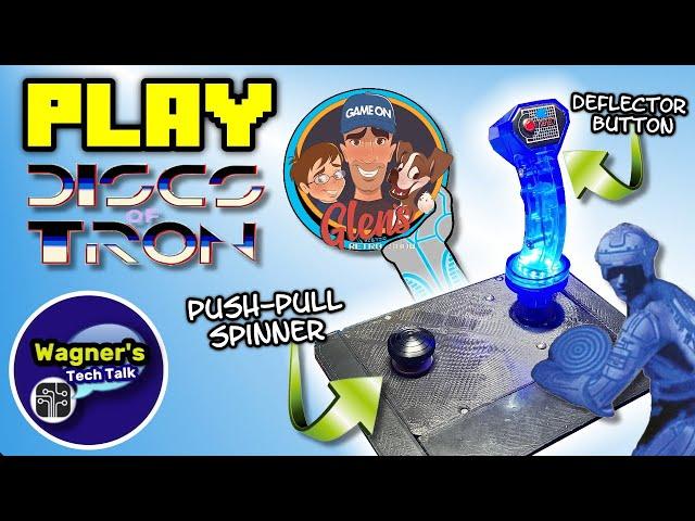 Glen's Retro Show Push-Pull Spinner and DOT Flightstick RetroPie Build