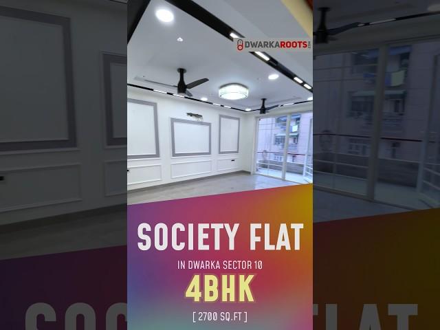 4 BHK Flats in Dwarka | Society Flats in Dwarka Sector 10 #dwarkaflats #societyflats #dwarkaroots