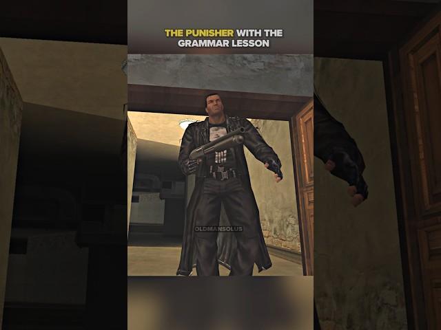 The Punisher Gives a Grammar Lesson | Punisher Game (2005)