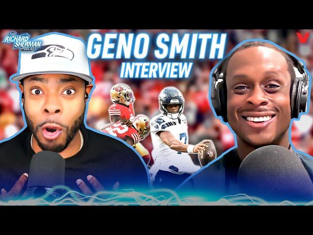 Geno Smith & Richard Sherman talk Seattle Seahawks' ELECTRIC win over San Francisco 49ers