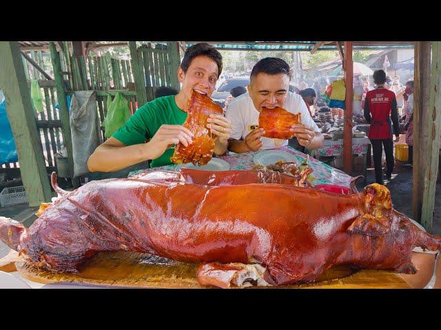 Philippines Best Lechon!! ULTIMATE ROASTED PIG TOUR - Cebu’s Insane Street Food!!