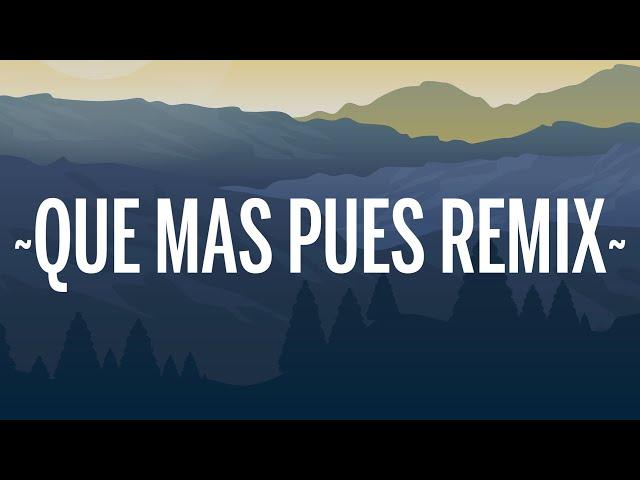 Sech - Que Mas Pues Remix (Letra/Lyrics) ft. Maluma, Nicky J, Justin Quiles, Dalex, Farruko