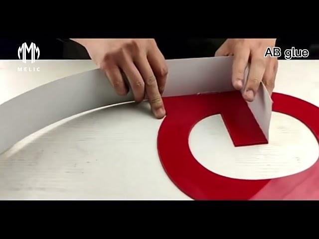 Melic - AB glue for channel letter signs