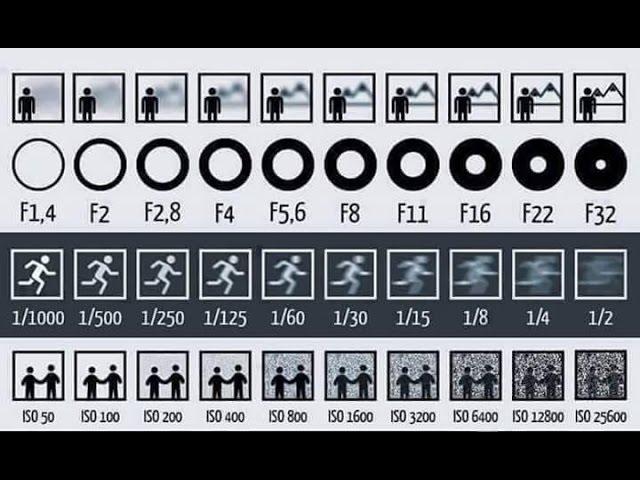 best lesson in photography for beginners - entire course in one image