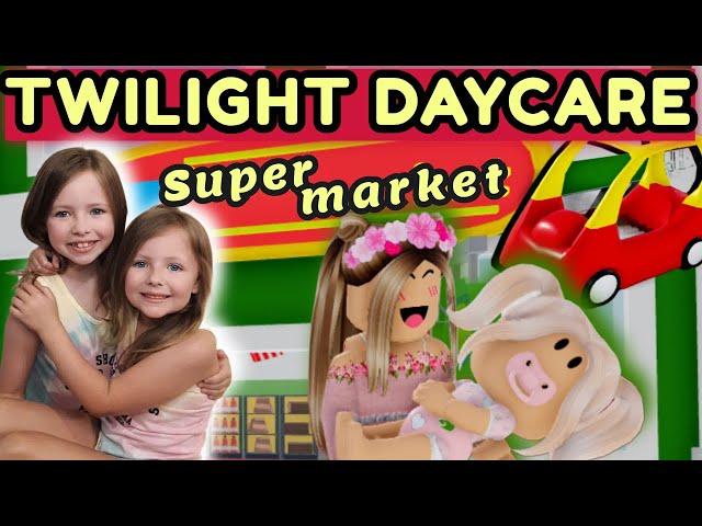 TWILIGHT DAYCARE ROLEPLAY SUPERMARKET TATTOO Laila and Melaina RP (Roblox)