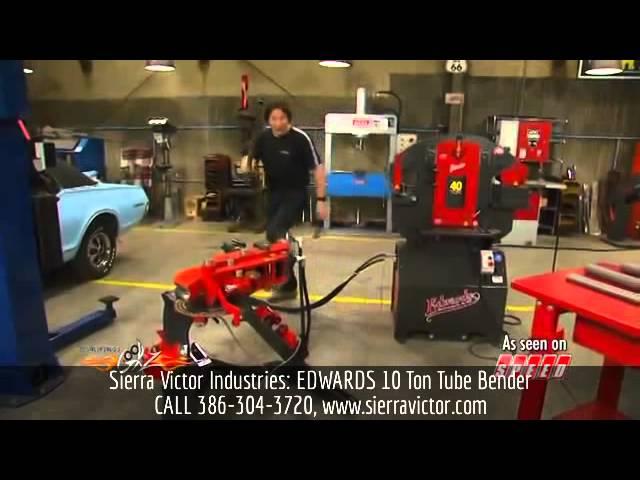 Sierra Victor Industries: EDWARDS 10 Ton Tube Bender HAT1000