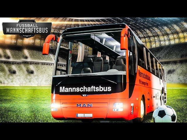 Fernbus Simulator: MANNSCHAFTSBUS #1: Im MAN Lion's Coach unterwegs für die Bundesliga!