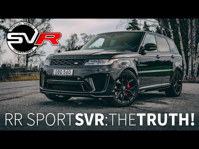 The TRUTH about the 575HP Range Rover Sport SVR. Its one and only PROBLEM revealed!