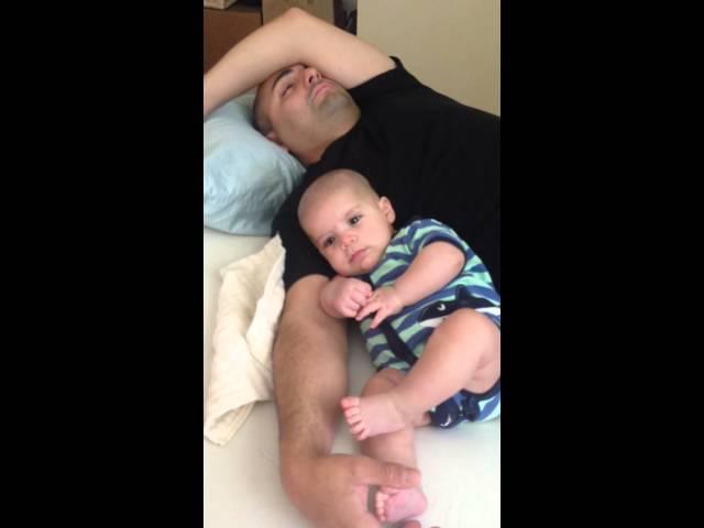 Nap Time for Daddy, Not Joshua