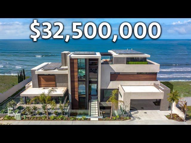 Touring a $32.5 Million Oceanfront California Modern Mansion