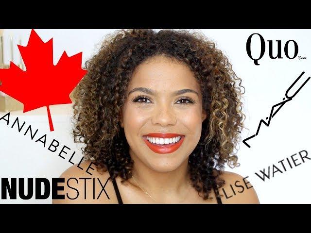 Full Face of Canadian Makeup Brands!! + chatting about the world lol + giveaway!