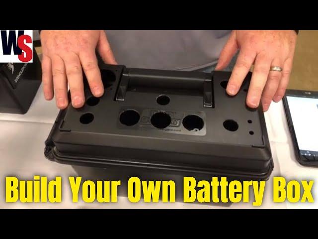 Build Your Own Battery Box with Ice Hole Power DIY Deluxe Battery Box Kit