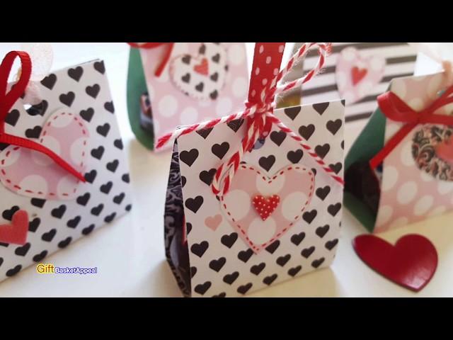 PAPER CANDY BAR HOLDERS | VALENTINE'S DAY CRAFTS