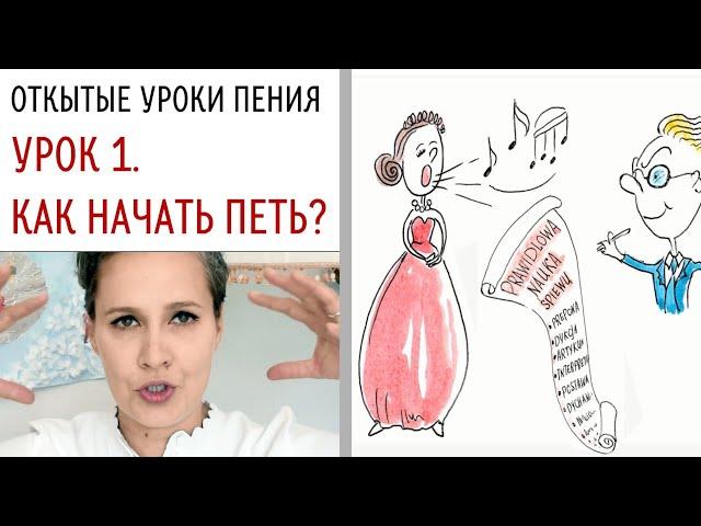 От чего следует начинать науку пения?
