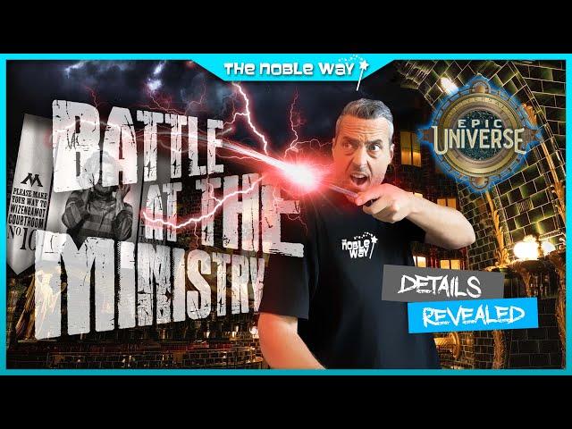 Epic Universe Biggest & Most Important Update Yet | Battle At The Ministry Details Revealed