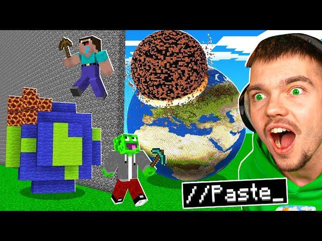 OSZUKUJĘ NOOBKA w KONKURSIE BUDOWANIA w Minecraft!