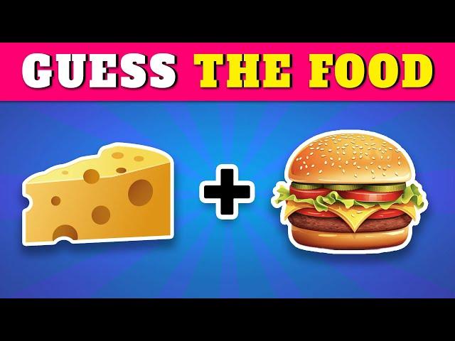 GUESS the FOOD by EMOJI  Emoji Quiz | Quiz Rainbow