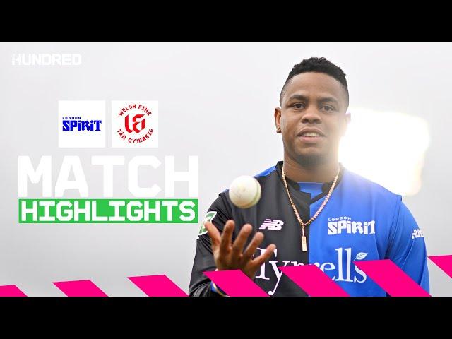 Shimron Hetmyer STARS as Haris Rauf returns!  London Spirit vs Welsh Fire