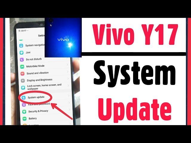 Vivo Y17 | How To Start System Update