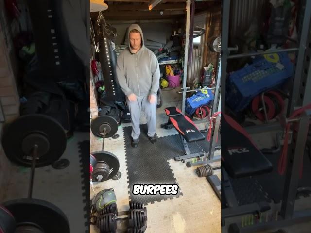 Do my Garage Workout: No Time, No Space, No Equipment  Challenge!