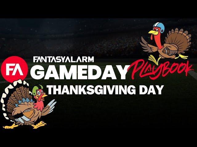 NFL Week 13 GameDay Live | Thanksgiving Day Main Slate