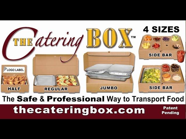 The Catering Box - SERVE FOOD RIGHT OUT OF THE BOX