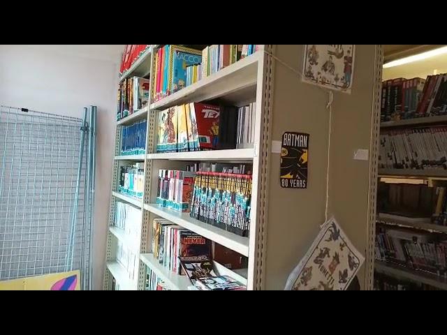 Sala fumetti biblioteca - vieni a trovarci