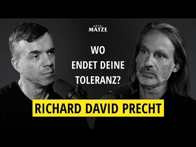 Richard David Precht über gefährliche Zeiten, AfD, Die Grünen, Putin, Toleranz und sein Seelenleben