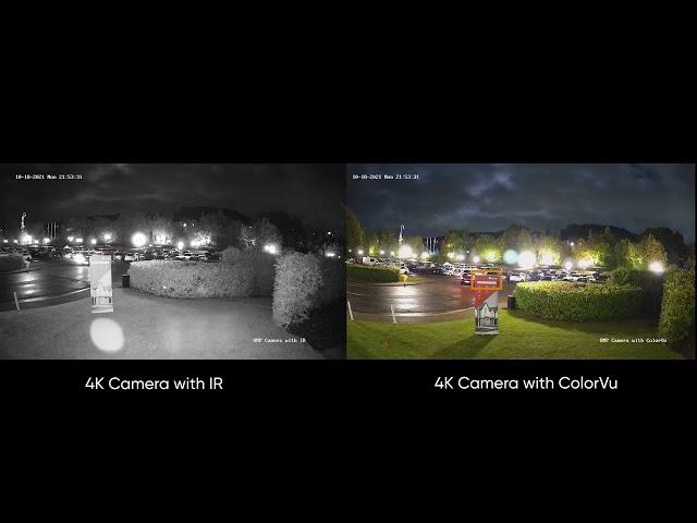 Hikvision 4K 8MP ColorVu IP  PoE Turret Camera Demo