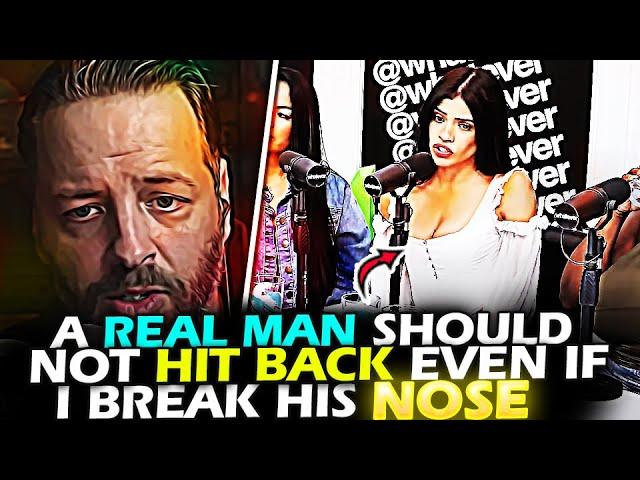 NARCICIST 304 says "REAL MEN" should never HIT women BACK gets DESTROYED and almost has a STROKE