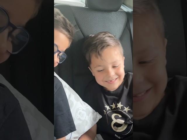 Devran ile Onur arabada yolculuk vlog #shorts